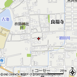 奈良県香芝市良福寺727周辺の地図