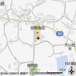 広島県福山市芦田町福田2631周辺の地図