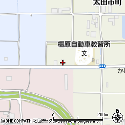 奈良県橿原市太田市町29周辺の地図