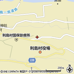 東京都利島村225周辺の地図