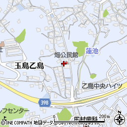 岡山県倉敷市玉島乙島721周辺の地図