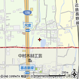 大阪府羽曳野市尺度14周辺の地図