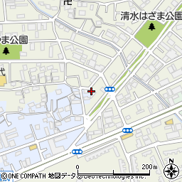大阪府堺市中区堀上町1118周辺の地図