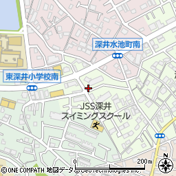 大阪府堺市中区深井東町3039周辺の地図