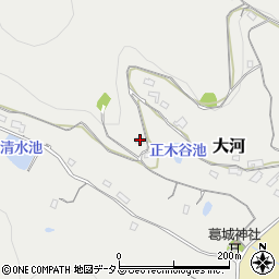 岡山県笠岡市大河1077周辺の地図