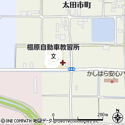 奈良県橿原市太田市町20周辺の地図