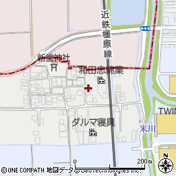 奈良県橿原市西新堂町147周辺の地図