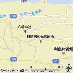 東京都利島村177周辺の地図