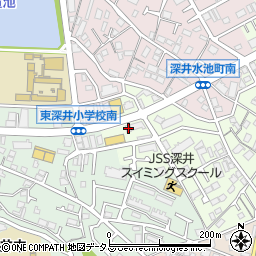 大阪府堺市中区深井東町3014周辺の地図