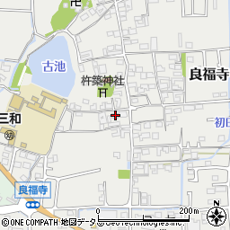 奈良県香芝市良福寺733周辺の地図