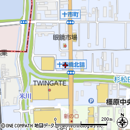 カラオケＢａｎＢａｎ奈良橿原店周辺の地図