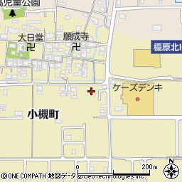 奈良県橿原市小槻町218-5周辺の地図