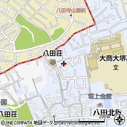 大阪府堺市中区堀上町523-5周辺の地図