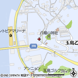 岡山県倉敷市玉島乙島141周辺の地図