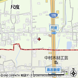 大阪府羽曳野市尺度210周辺の地図