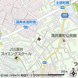 大阪府堺市中区深井東町2768周辺の地図