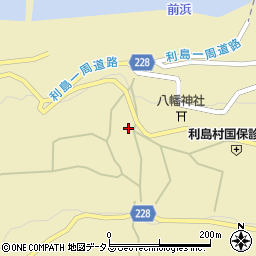 東京都利島村2周辺の地図
