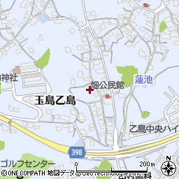 岡山県倉敷市玉島乙島720周辺の地図