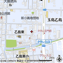 岡山県倉敷市玉島乙島7412周辺の地図