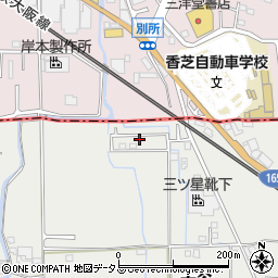 奈良県大和高田市大谷181周辺の地図