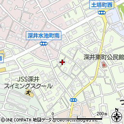 大阪府堺市中区深井東町2769-3周辺の地図