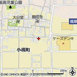 奈良県橿原市小槻町221周辺の地図