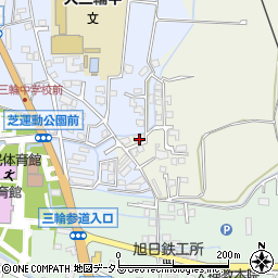 奈良県桜井市茅原1周辺の地図
