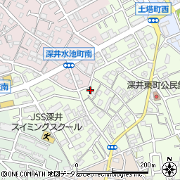 大阪府堺市中区深井東町2761-1周辺の地図