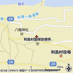 東京都利島村176周辺の地図
