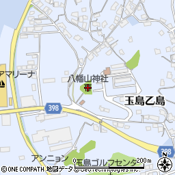 岡山県倉敷市玉島乙島409周辺の地図