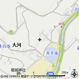 岡山県笠岡市大河786周辺の地図