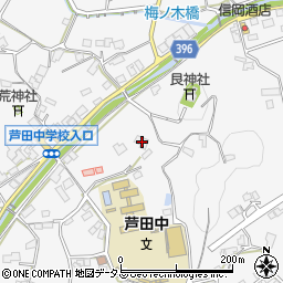 広島県福山市芦田町下有地992-3周辺の地図