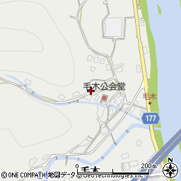 広島県広島市安佐北区安佐町毛木350周辺の地図