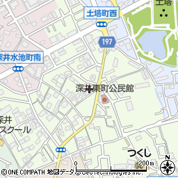 大阪府堺市中区深井東町2784-6周辺の地図