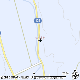 島根県鹿足郡津和野町中川668周辺の地図