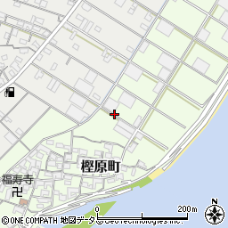 三重県伊勢市樫原町周辺の地図