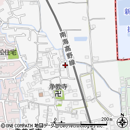 大阪府堺市東区丈六359-10周辺の地図