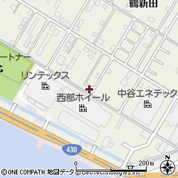 岡山県倉敷市連島町鶴新田2614-19周辺の地図