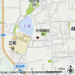 奈良県香芝市良福寺744-4周辺の地図