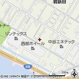 岡山県倉敷市連島町鶴新田2614-23周辺の地図