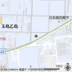 岡山県倉敷市玉島乙島7392周辺の地図