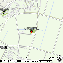 伊勢庭神社周辺の地図