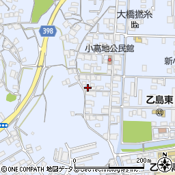 岡山県倉敷市玉島乙島7444周辺の地図