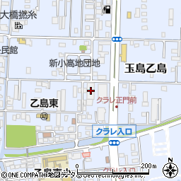 岡山県倉敷市玉島乙島7409周辺の地図