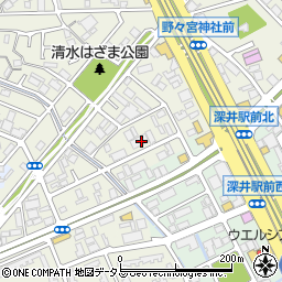阪和総合防災堺営業所周辺の地図