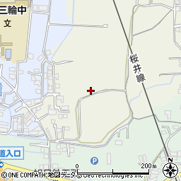 奈良県桜井市茅原69周辺の地図