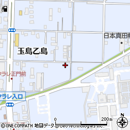 岡山県倉敷市玉島乙島7395周辺の地図