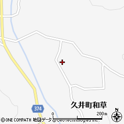 広島県三原市久井町和草1299周辺の地図