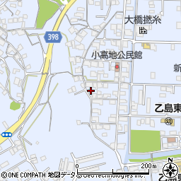 岡山県倉敷市玉島乙島7447周辺の地図