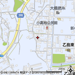 岡山県倉敷市玉島乙島7446周辺の地図